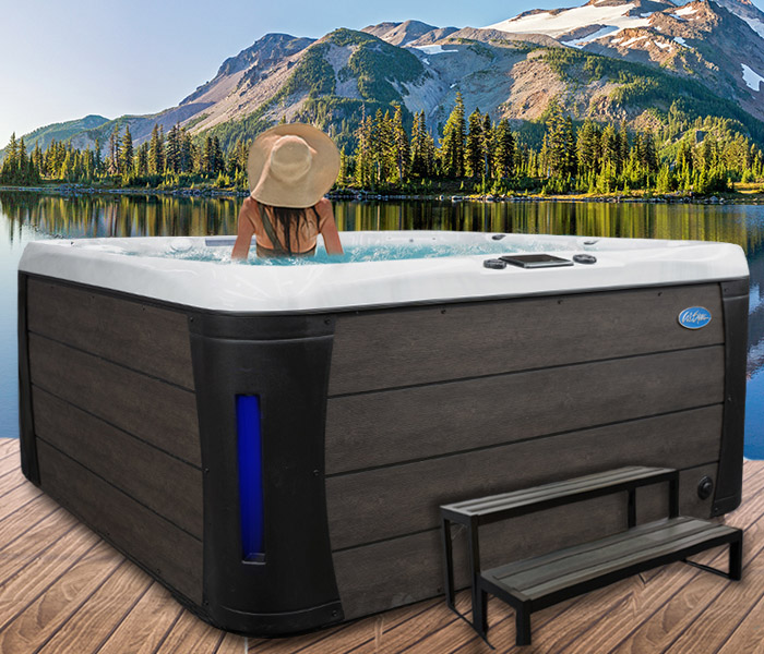 Calspas hot tub being used in a family setting - hot tubs spas for sale Arlington