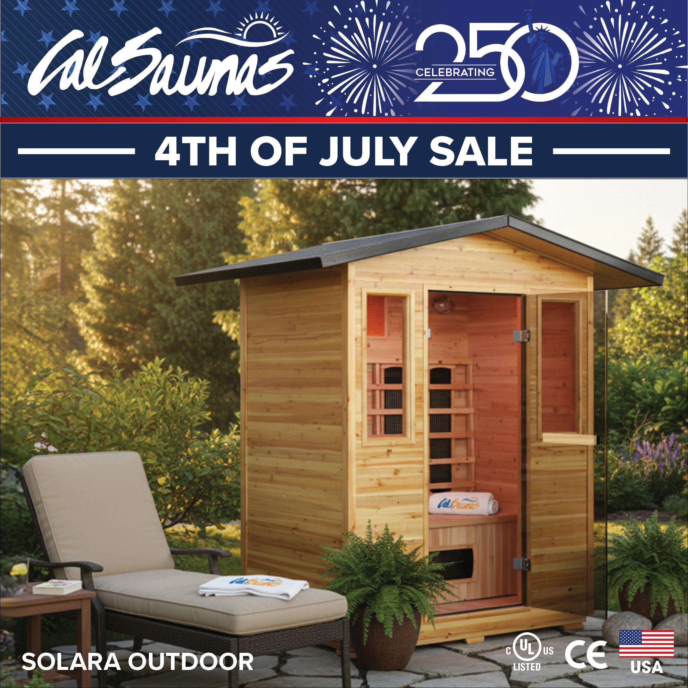 Calspas hot tub being used in a family setting - Arlington