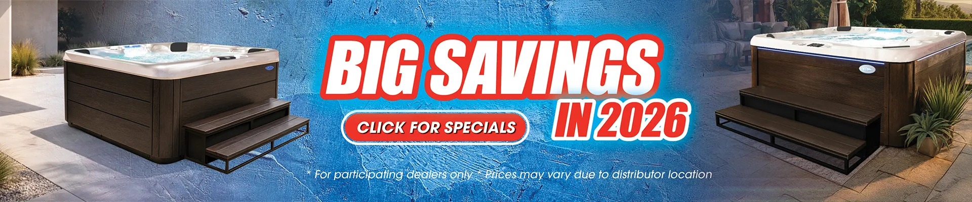 Calspas hot tub being used in a family setting - Arlington