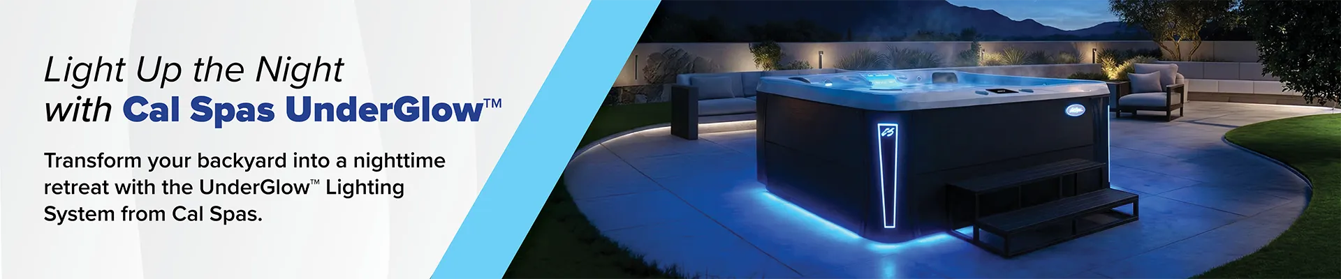 Calspas hot tub being used in a family setting - Arlington